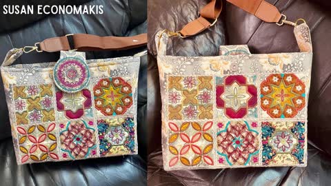 August Sew Along Winners - Moroccan Cushion Machine Embroidery Design