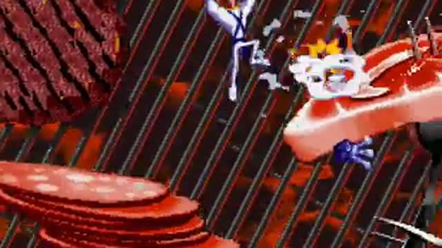 Earthworm Jim 2 (SNES) Secret Level_Cut