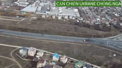 Cậ̣n chiến Ukraine chống Nga.