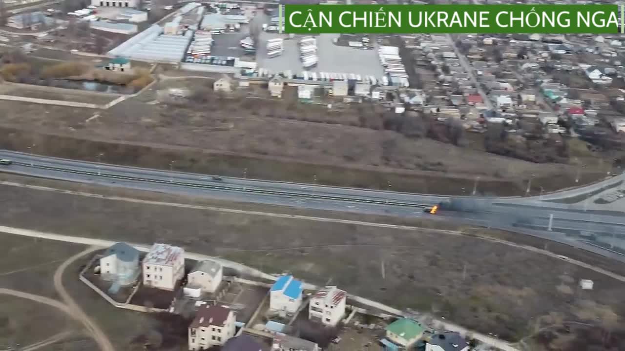 Cậ̣n chiến Ukraine chống Nga.