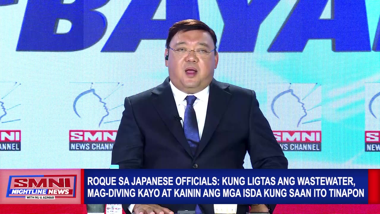 Atty. Roque, may hamon sa Japanese officials kaugnay sa Fukushima wastewater