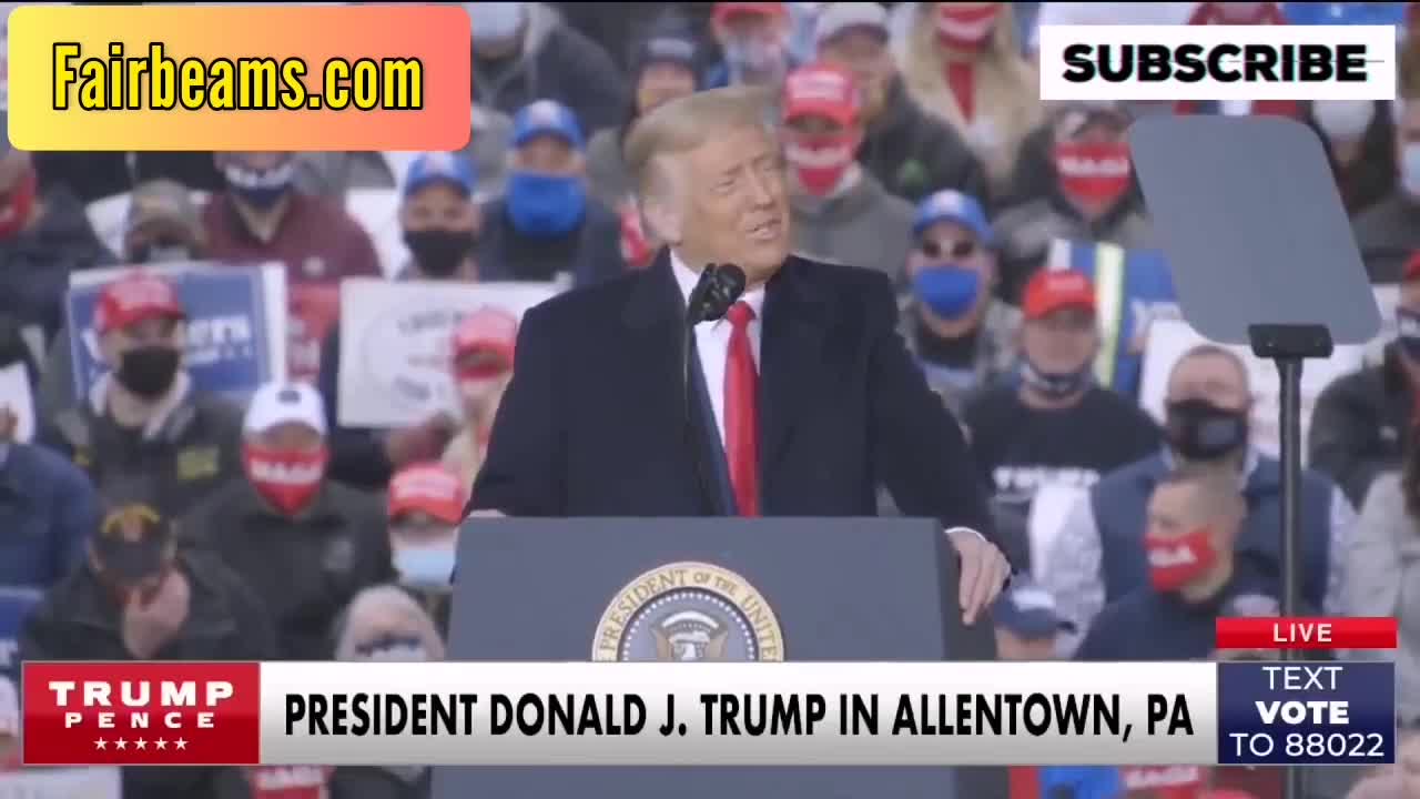 Joe Biden called Donald Trump - George.