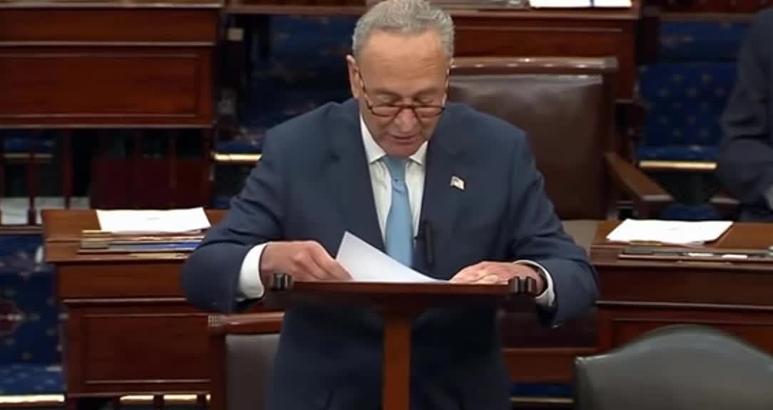 Sen. Joe Manchin G.O.A.T. Giving Chuck U Schumer a Few Words