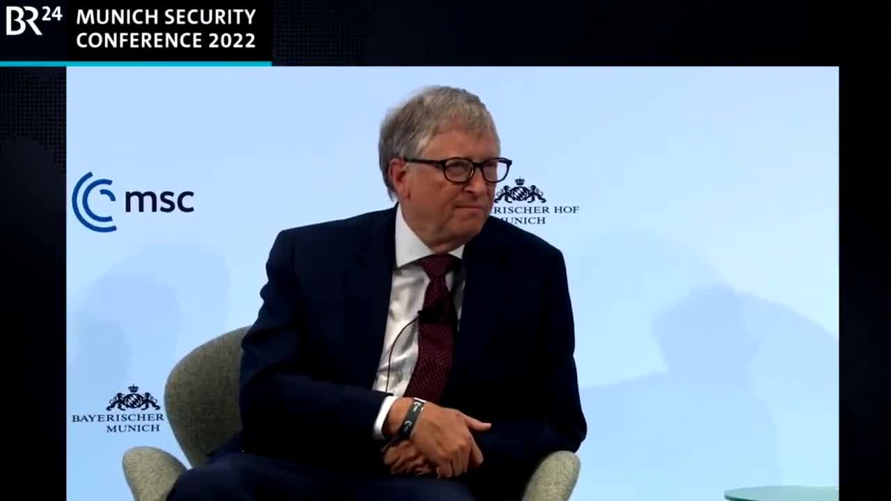 Munich Security Conference Bill Gates