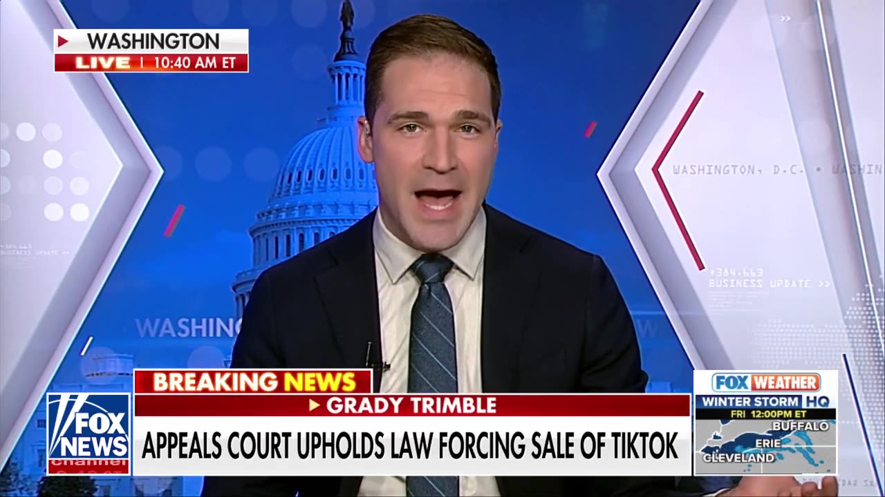 BREAKING Federal court upholds law forcing sale of TikTok