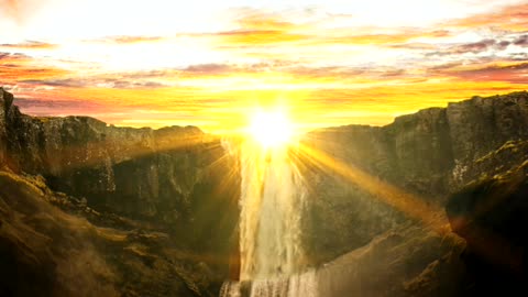 The waterfall wouldn't sound so melodious if there weren't any rocks in the way.