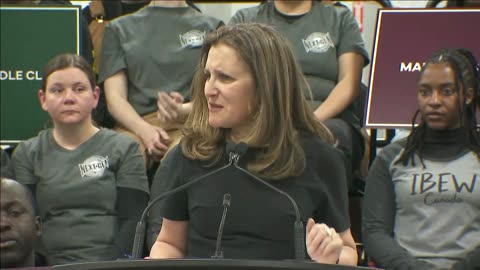 FREELAND DISCUSSES PRIORITIES AHEAD OF BUDGET🤬 March 20th 2023