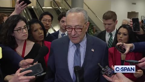 NOW - Schumer: "The House is in chaos... Trump wants chaos."