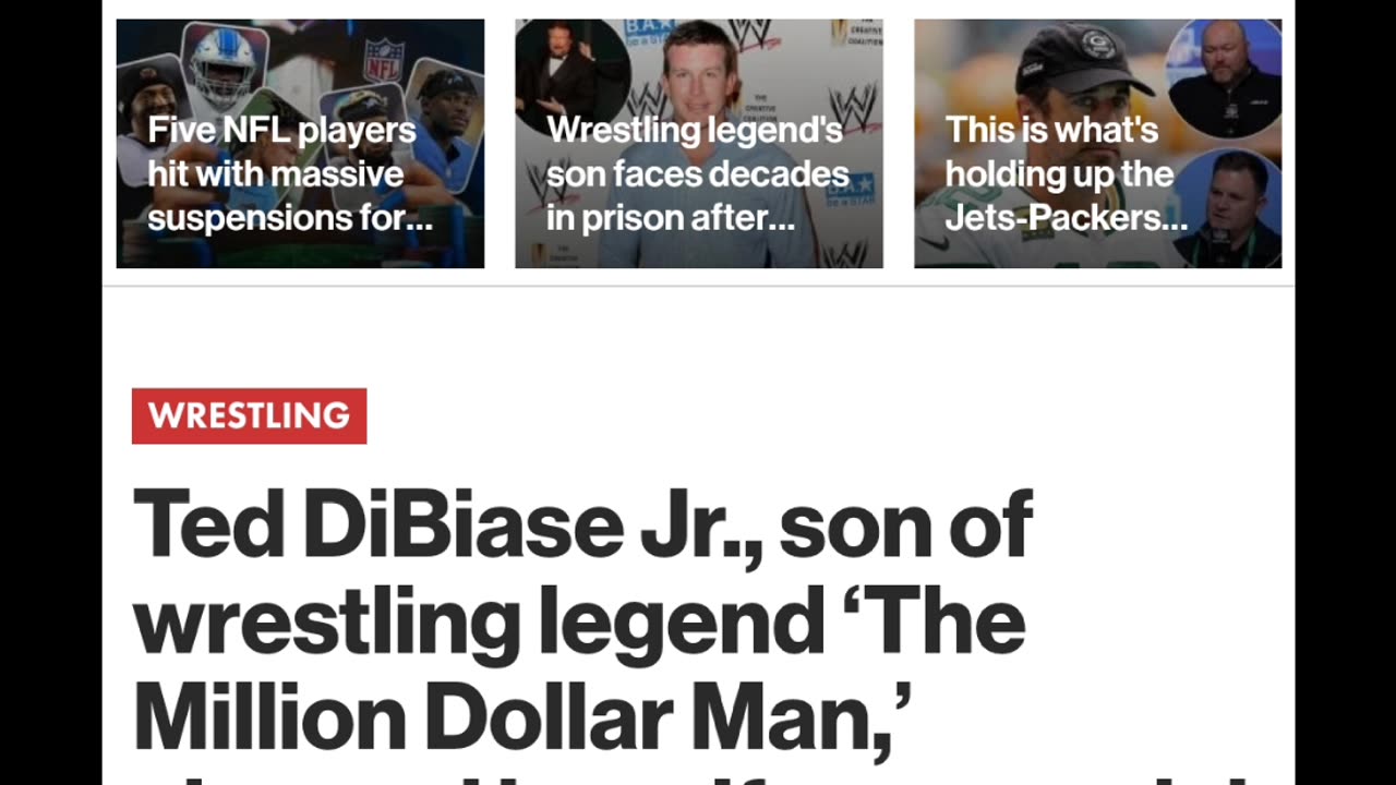 Million Dollar Man son is charged with stealing millions!