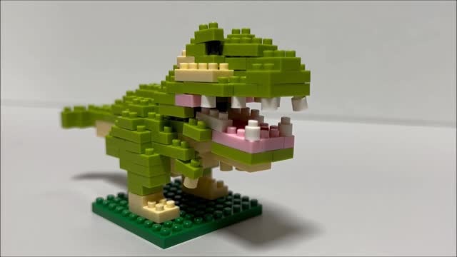 Mini Blocks 128 Pieces T Rex