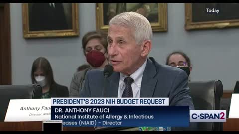 Dr. Fauci Melts Down at Congressional Hearing