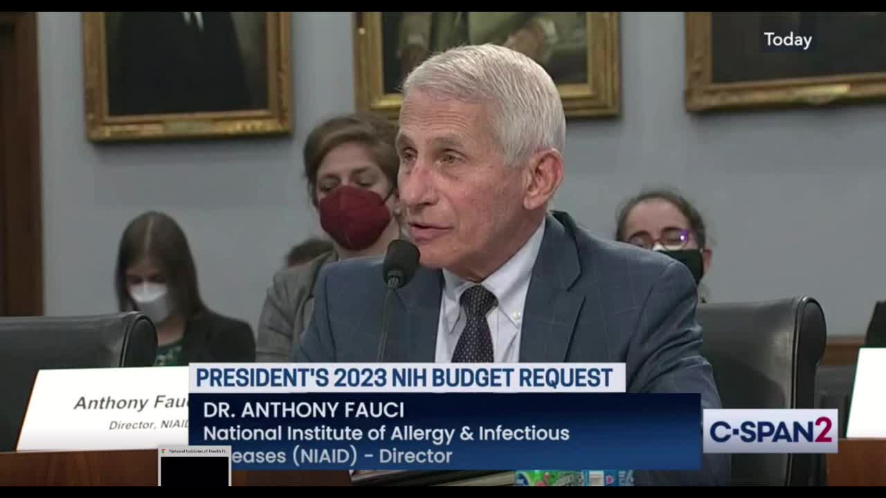 Dr. Fauci Melts Down at Congressional Hearing