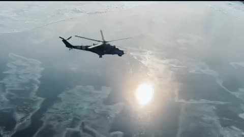 Footage from Ukrainian Helicopter Pilots
