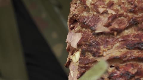 Huge doner kabab home made