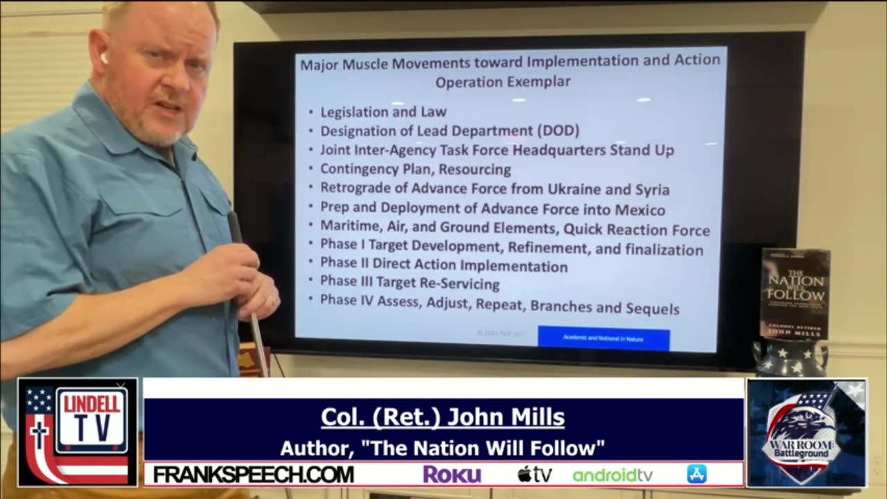 John Mills: Fentanyl Distribution From China to Mexico Across US Border, Unrestricted Warfare