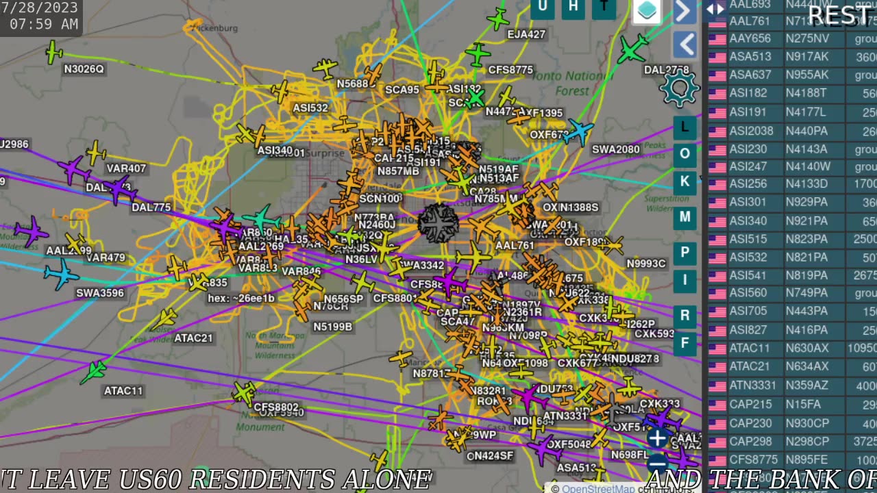 BANK OF UTAH CHINA STILL AT WAR WITH US60 RESIDENTS - Phoenix AZ - July 28th 2023