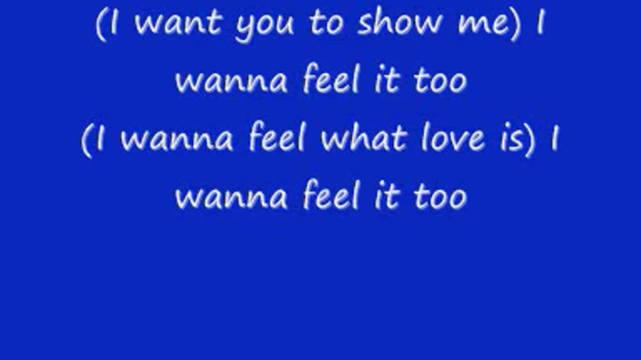 Foreigner- I want to know what love is(Lyrics video)