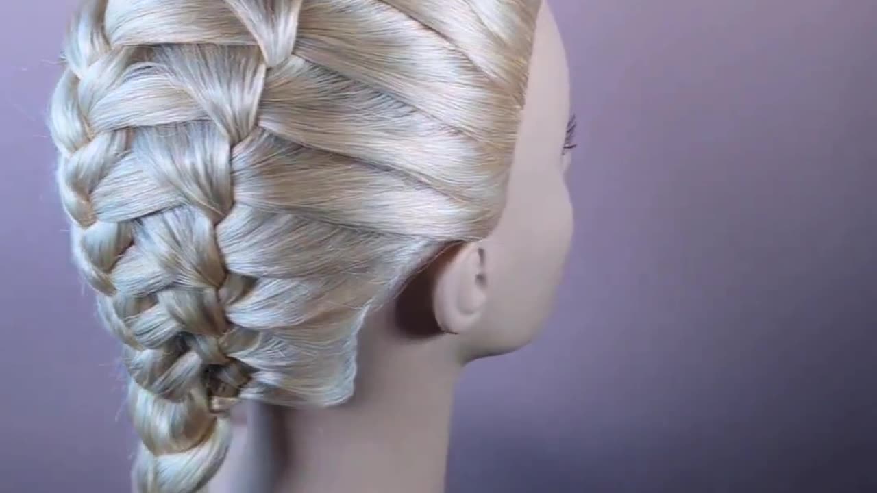 hairstyles,اموزش بافت مو، beautiful hair