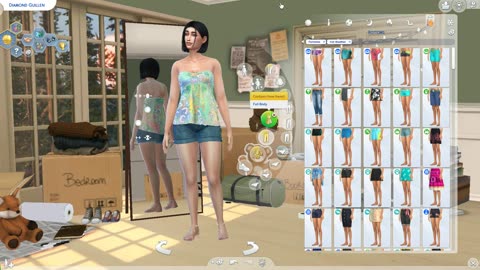 The Sims 4 CAS Create A Sim A Day