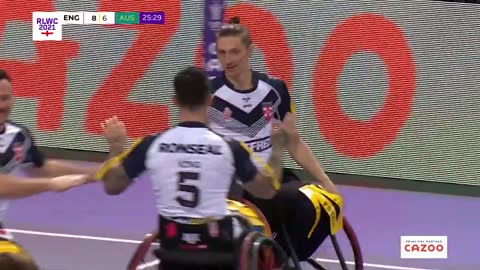 England play Australia in first round of Wheelchair RLWC2021 | RLWC2021 Cazoo Match Highlights