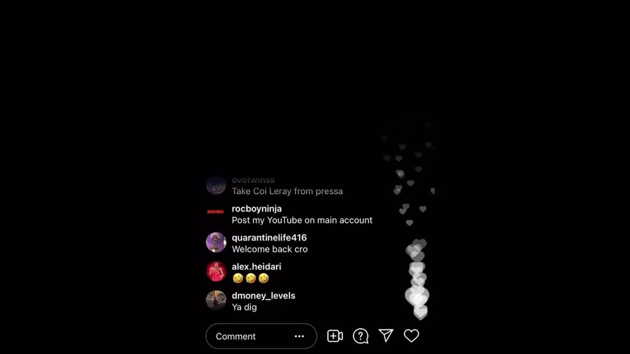 Top5 IG live from a secret location speaks on flippa ggg crushing a opp almost killing him
