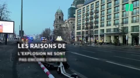 À Berlin, explosion du plus grand aquarium cylindrique au monde