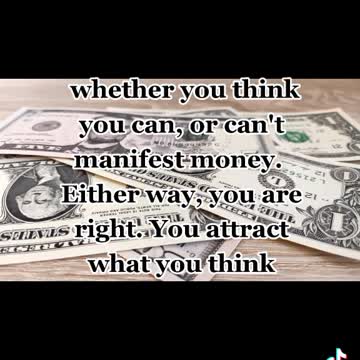 The Truth about Manifesting Money