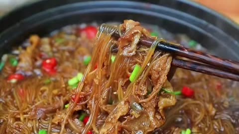 Cooking Garlic Beef Vermicelli Casserole