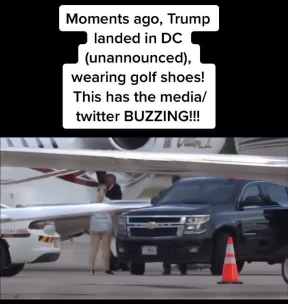 Is Trump Going Golfing? 👀