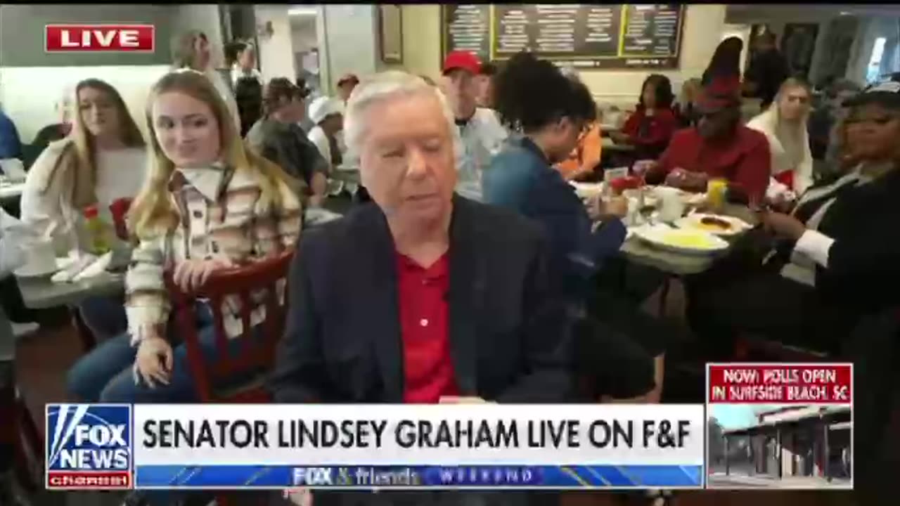 We start heading in the right direction when Trump wins South Carolina - Sen Lindsey Graham