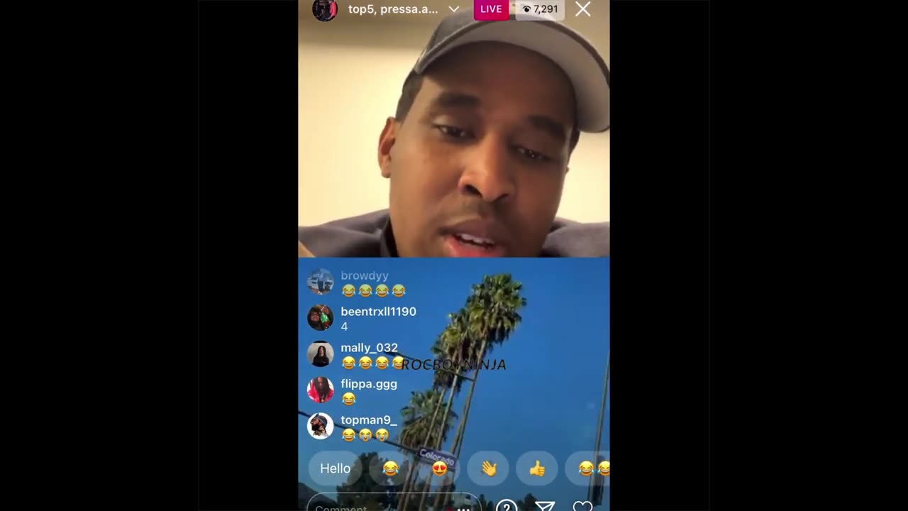 Top5 IG live with pressa