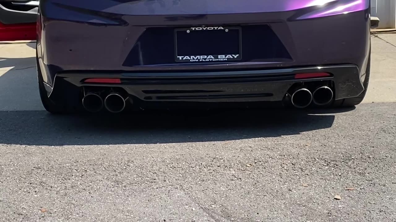 Camaro LS4 borla exhaust sound