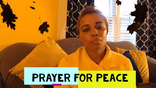 Prayer For Peace