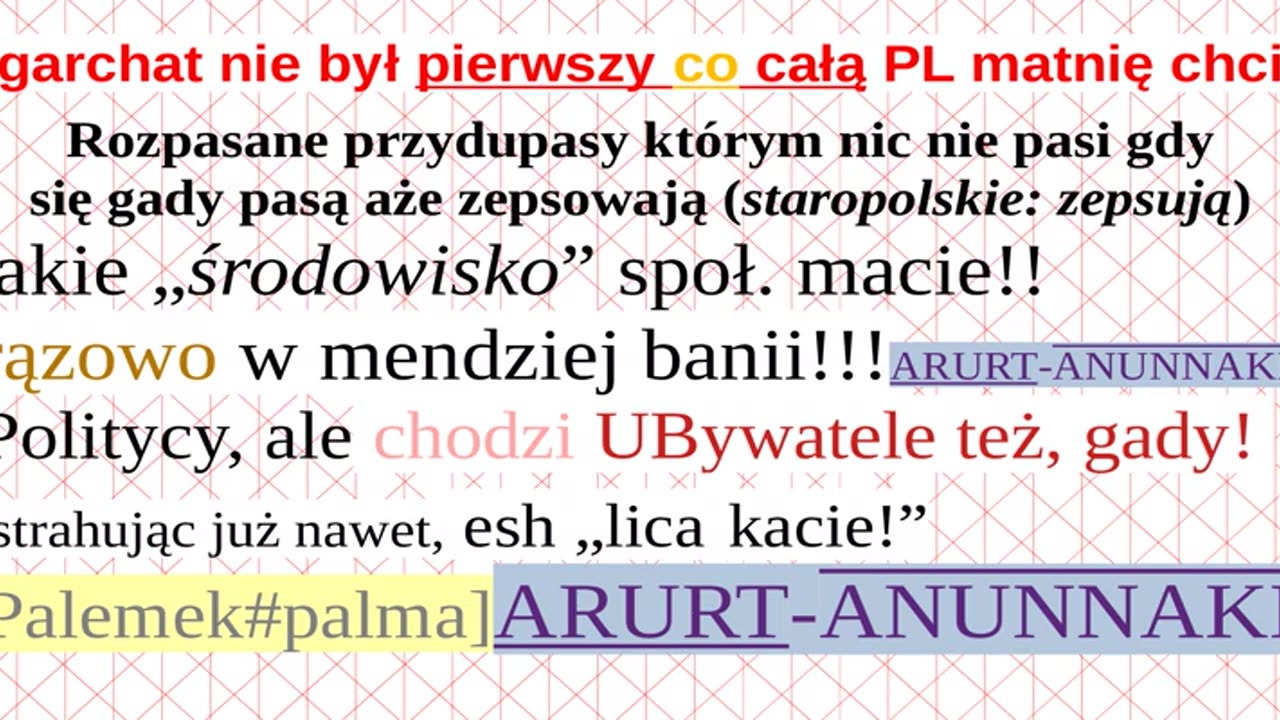 Odstajecie od innych śMiecidełka: na inne nacje narzekacie, sami „esem” w sobie macie