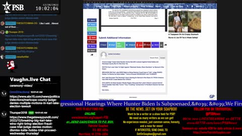 2022-12-20 09:09 EST - Straight Shootin': with Thumper