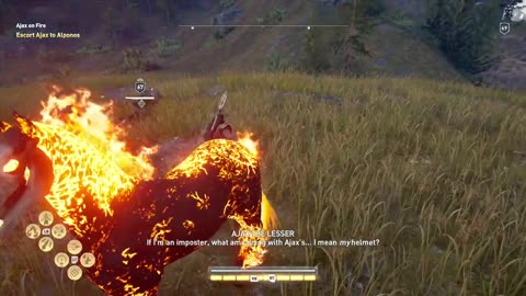 Assassin's Creed Odyssey - Ajax on Fire