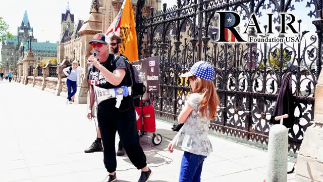 Registered Nurse speaks at Ottawa Demo, May 28th, 2022