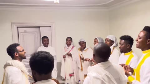 Ethiopian Orthodox wedding Mezmur