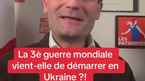 Florian PHILIPPOT : La 3è guerre mondiale vient-elle de démarrer en Ukraine ?