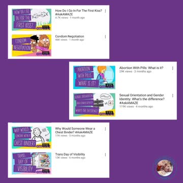 Amaze Sex Education on YouTube. What kinds of videos are on this channel?