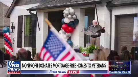 ‘ABSOLUTELY SURREAL’ Army veteran receives mortgage-free home