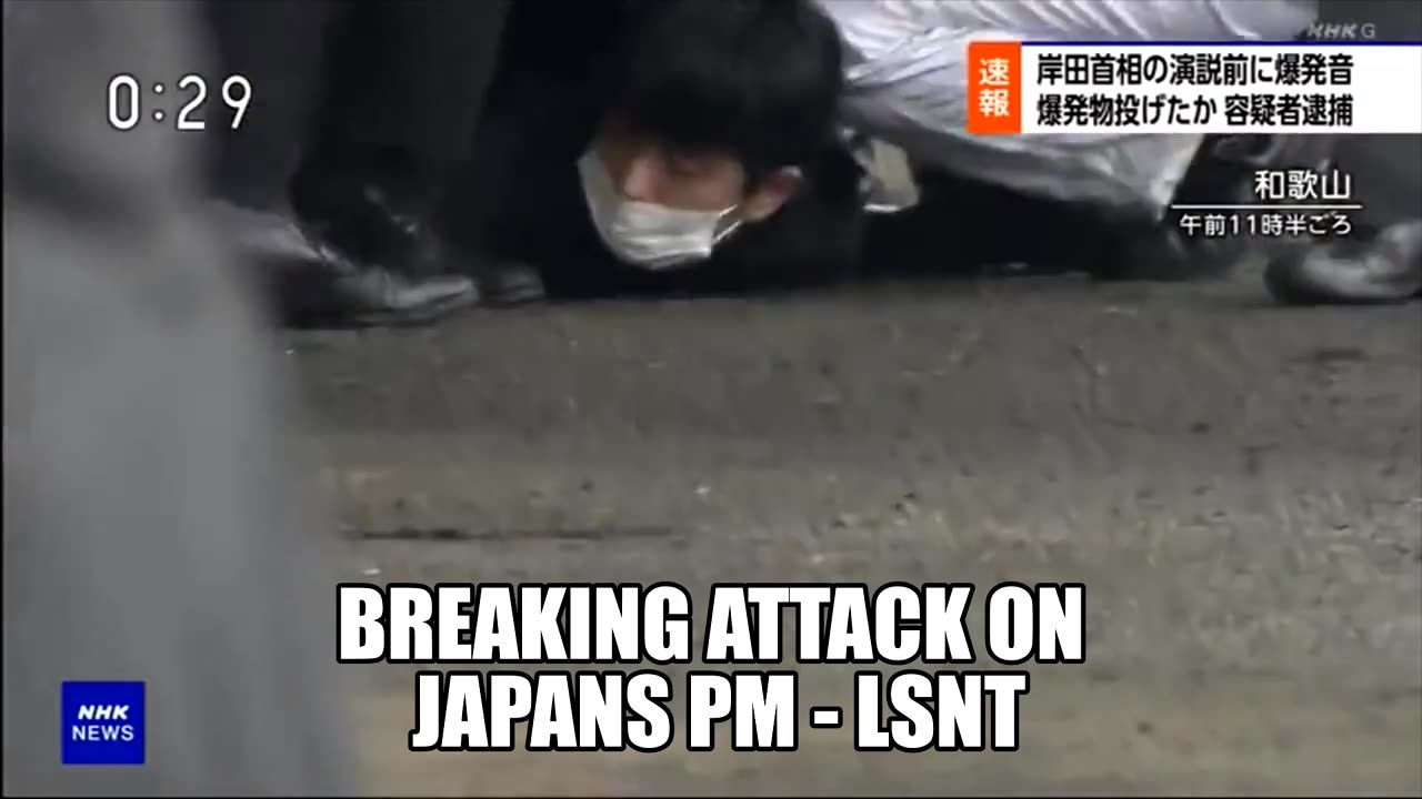 BREAKING! Attempted Attack on Japan's Prime Minister Kishida 15/04/2023