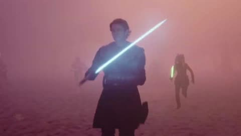 Anakin Trains Young Ahsoka How to Fight in Clone Wars Battle Live Action Episode 5 Kid Baby