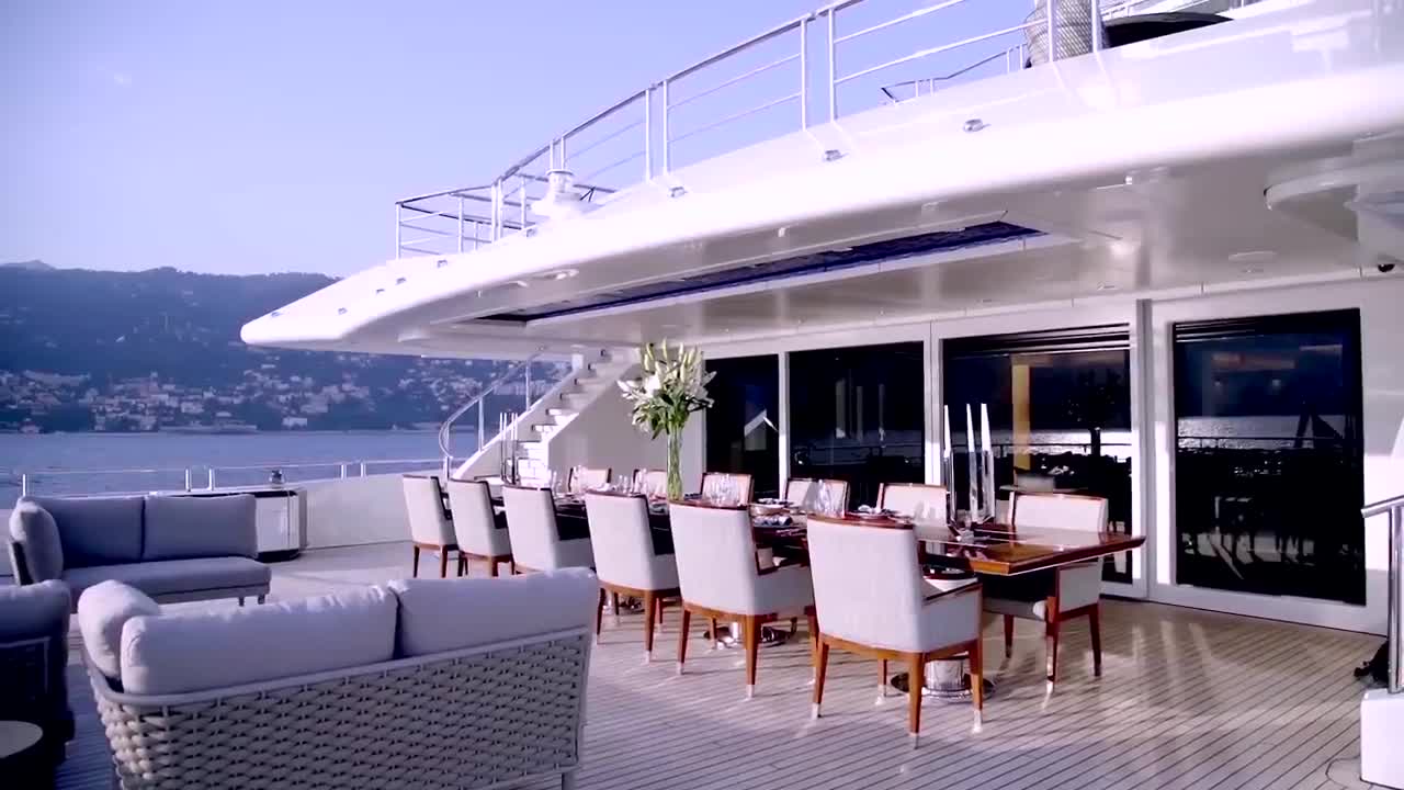 ILLUSION PLUS _ 88M_288' Mega Yacht Pride for sale - Superyacht Walkthrough