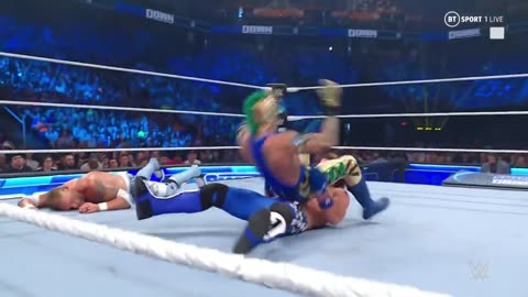 ReyMysterio vs. #AJStyles vs. #Edge