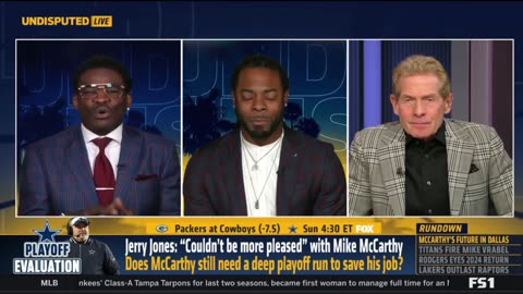 UNDISPUTED Mike McCarthy's Future Will Depend on Dallas' Final Game - Skip Bayless