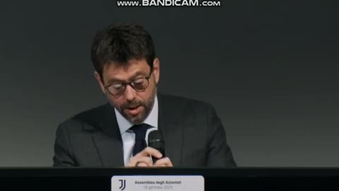 Parole Andrea Agnelli assemblea Azionisti 2023