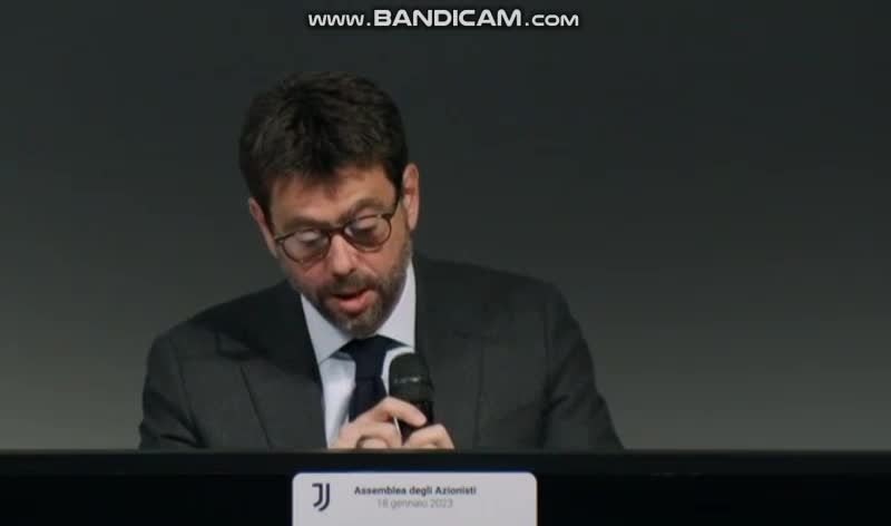 Parole Andrea Agnelli assemblea Azionisti 2023