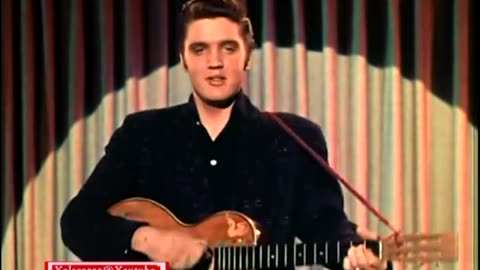 Elvis Presley - Blue Suede Shoes 1956 (COLOR and STEREO)