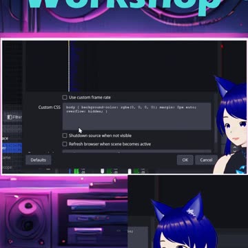 Fix OBS Browser: Get Rid of Transparent Background